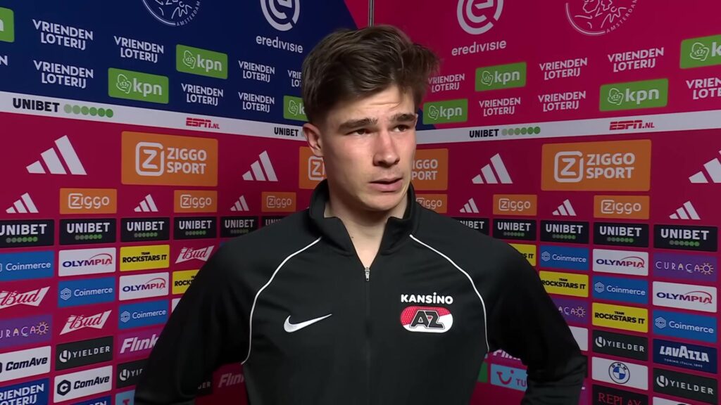 Wouter Goes tijdens een interview
